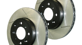 Stoptech - Slotted Front Rotors - Pair (2009-2014 WRX)