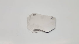 Flat4 Performance - Stainless Steel Brake Heat Shields Shim - 2 pot - Rear (2006-2007 WRX)