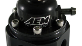 AEM - Adjustable Fuel Pressure Regulator Black (Universal)